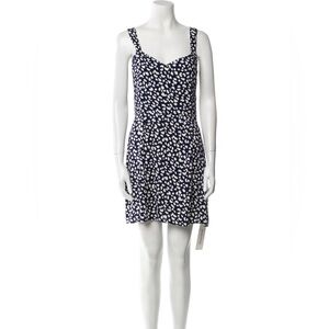 reformation valli linen dress Reformation Valli Linen Mini Dress In Parisian Blue - 60% Off